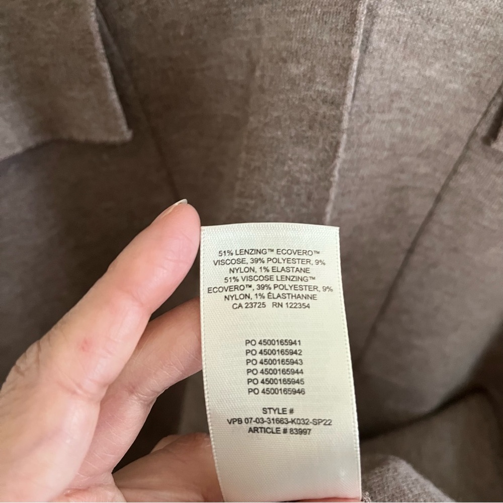 Aritzia Wilfred Free Ronnie Shirt Jacket Sweater Button Front Beige - Picture 4 of 7